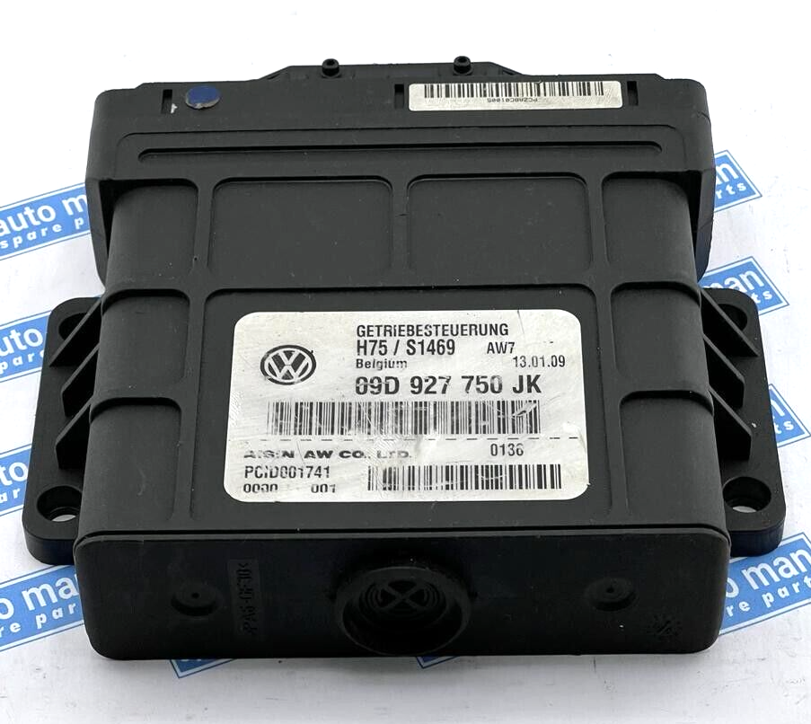 VW Touareg Transmission Control Module 09D927750JK 7L 3.0 TDI 2009 RHD 17739068