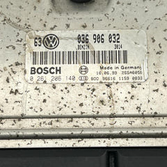 Unidad de control del motor Volkswagen ECU 036906032 0261206140 original BOSC...