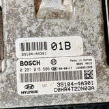 2006-2012 Hyundai Porter Engine Control Unit ECU - 0281015506 / 39104-4A301