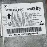 Mercedes-Benz W204 Airbug Control Module - A2048709326 / 5WK44319