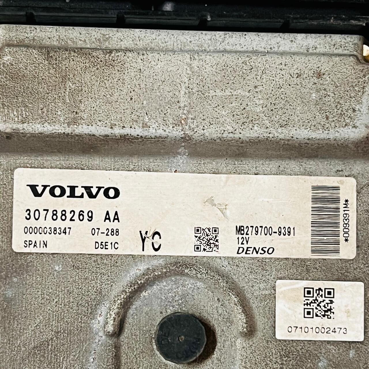 2007-2010 Volvo 70 80 Series Engine Control Unit ECU -  30788269 / 279700-9391