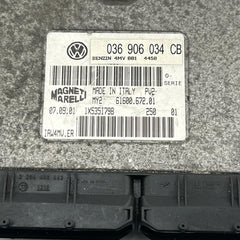 036906034CB  Volkswagen Audi Seat Skoda Motor ECU Engine Module Unit