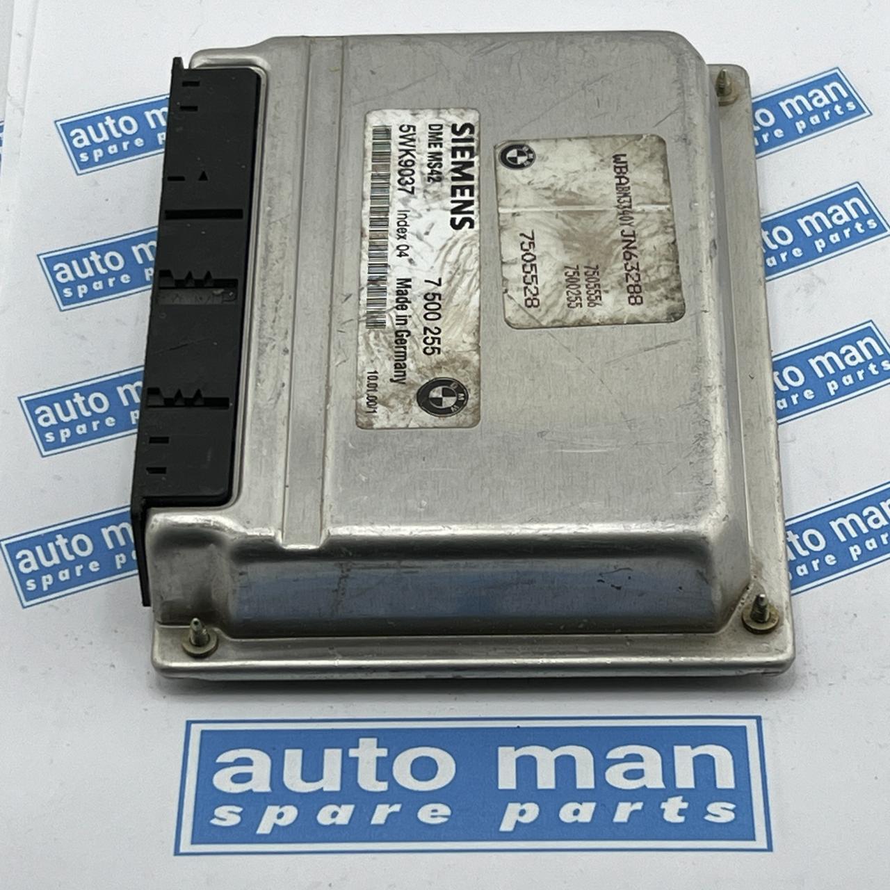 7500255 BMW 323i 1999-2000 Engine Control Unit ECU Module 150 4N4 B5