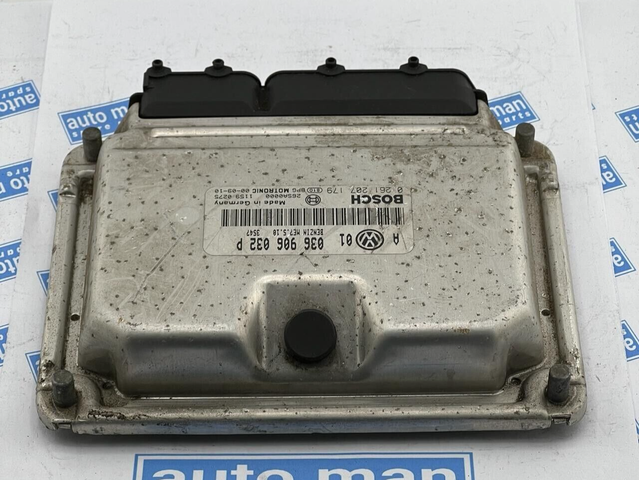 2001 VW GOLF PETROL ENGINE CONTROL ECU 036906032P  0261207179