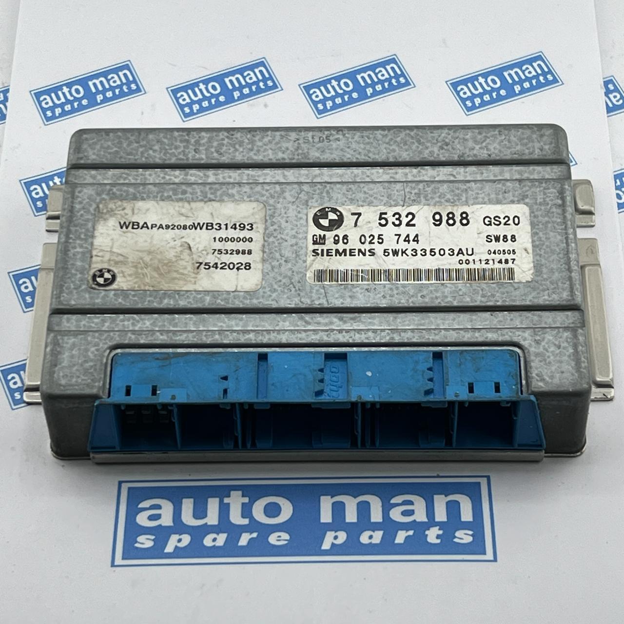 Módulo de control de transmisión BMW X3 2004 TCU 7532988 / 5WK33503AU OEM...