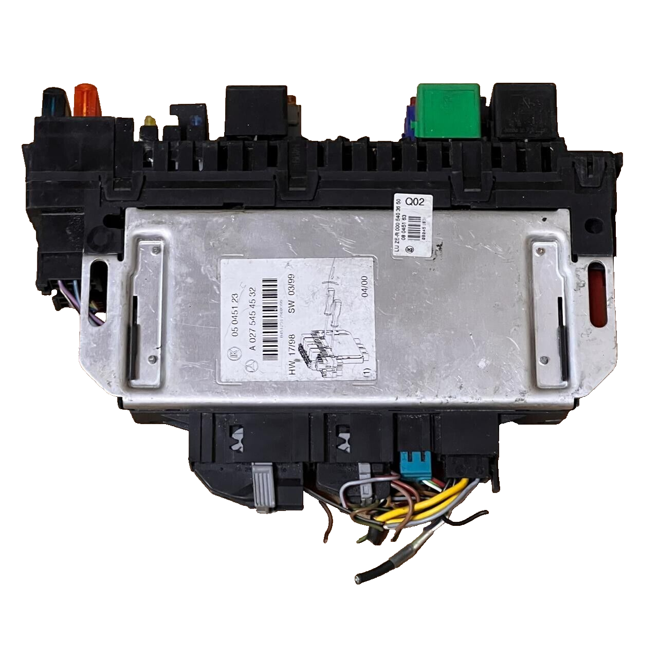 1999-00-2001-2002 MERCEDES-BENZ W220 S430 S500 MODULE FUSE RELAY BOX A0275454532