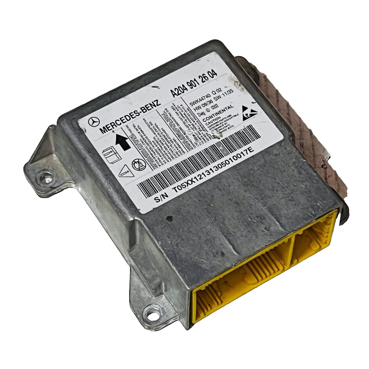 2007-2014 Mercedes-Benz C Class Airbug Control Module - A2049012604 / 5WK44740