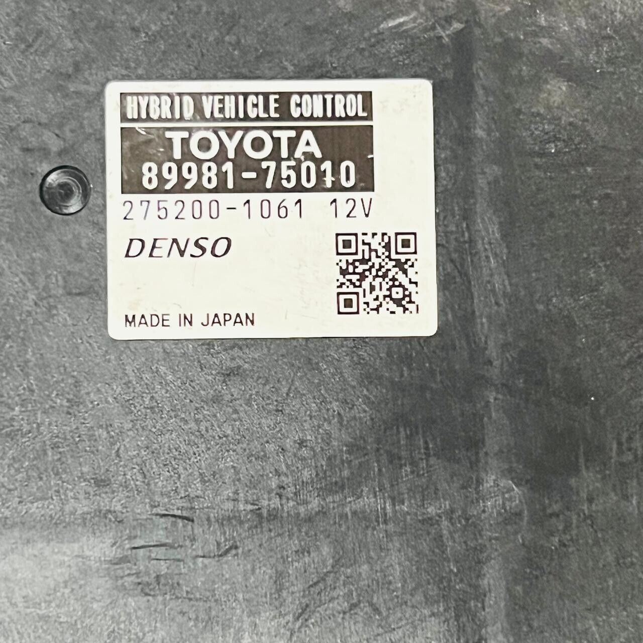 09-17 Toyota Engine Control Unit ECU - 89981-75010 / 275200-1061