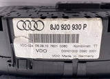 8J0920930P COMPTEUR DE VITESSE TABLEAU DE BORD / 1468827 POUR AUDI TT 8J3/8J9