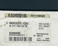 A1111531879 UCE / 5WK90403 / 920865 ECU POUR MERCEDES-BENZ CLASSE C