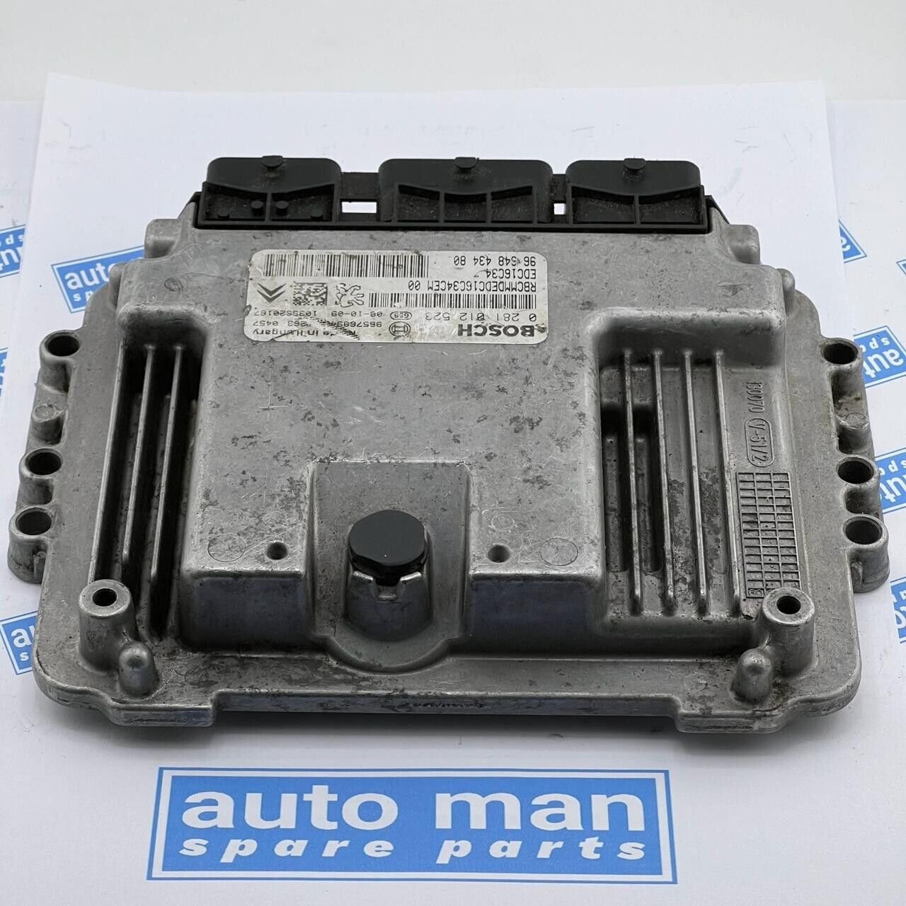 PEUGEOT 207 2009 1.4 HDI 9664843480 9657699480 ENGINE CONTROL UNIT ECU