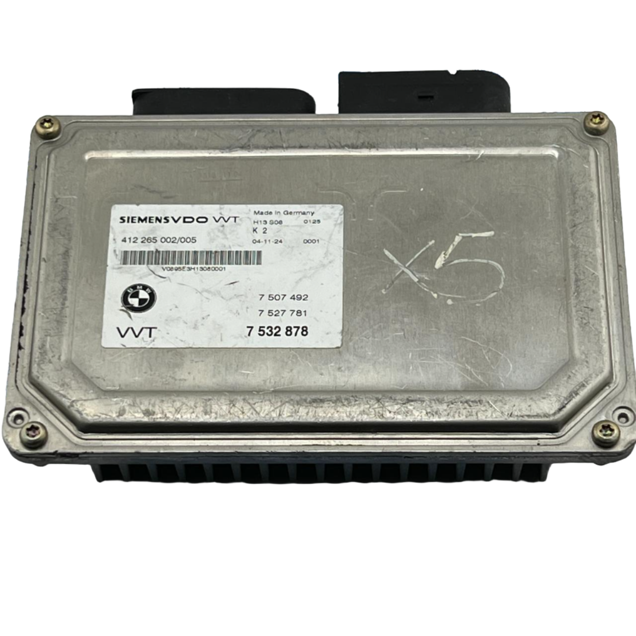 BMW X5 ECU ECM MOTOR ORDENADOR CAJA CEREBRAL 7532878 VVT VALVETRONIC OEM