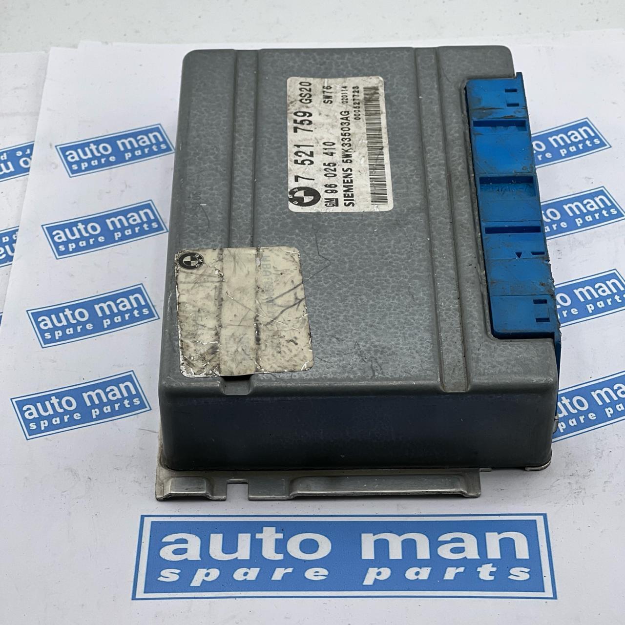 2002 BMW X5 3.0 DIÉSEL AUTOMÁTICO CAJA DE CAMBIOS CONTROL 7521759 96025410 5W...