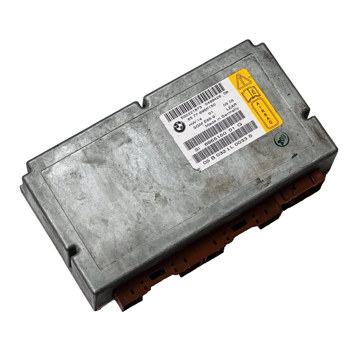 BMW 7 SRS Airbaug Control Module - 532221873 / 0489426 / 65.77-6955150