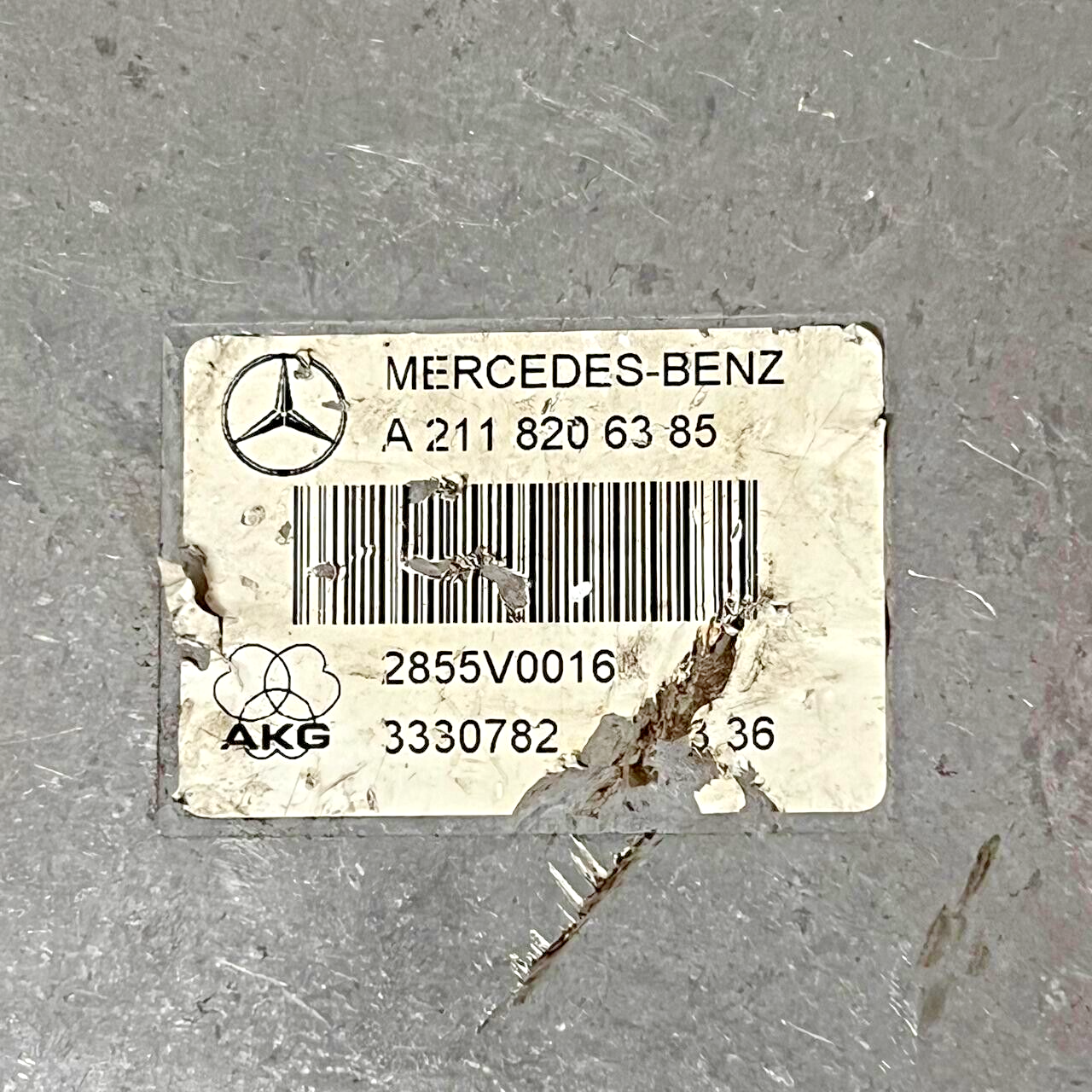 Mercedes Communication Voice Control Module A2118206385 OEM 2855V0016 / 3330782