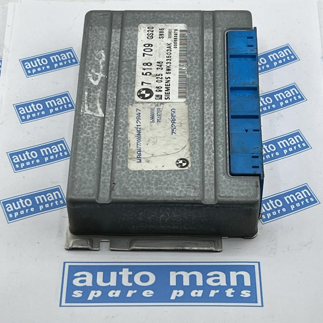 7518709 5WK33503AK Siemens BMW E39 5 Series Usado Caja de cambios Control ECU...