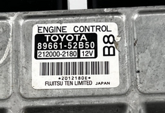 ECU 8966152B50 Toyota Yaris 2005-2011 2010 89661-52B50/21200-2180 / / 212002180