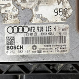 Audi engine control unit 4F2910115H 4F2 910 115H 0261S02467 0 261 S02 467