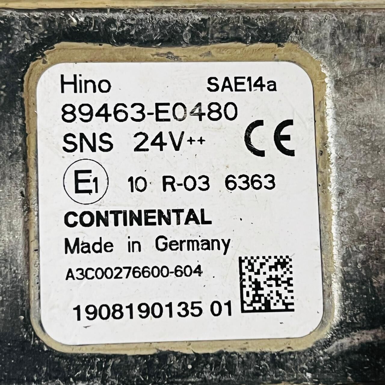  hino  Nitrogen Oxide Sensor For Kobelco SK260-10 Excavator 89463-E0480 5WK96786