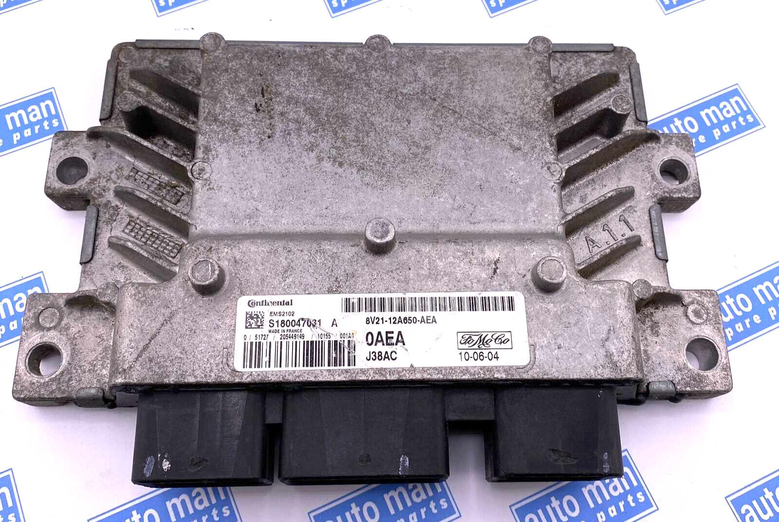 FORD FIESTA MK6 2010 1.4 8V2112A650AEA S180047031A UNIDAD DE CONTROL DEL MOTO...