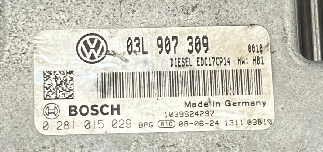 Volkswagen Passat Engine Control Module Unit Ecu 03l907309 2005-2011↑