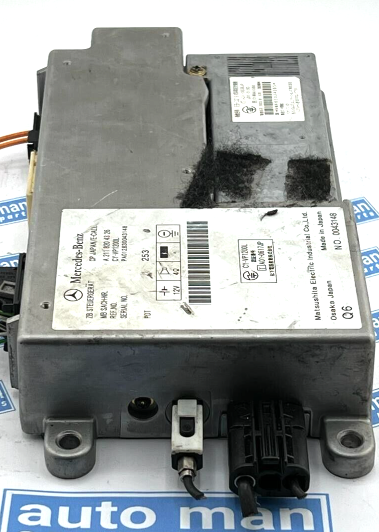 03-06 Mercedes E55 E500 E320 W211 Emergency Call Module JDM Japan E-Call OEM 04