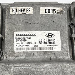 Hyundai 5WY5396 / 39101-2B480 / 391012B480 / 39110-2B680 / 391102B680 CONTINE...