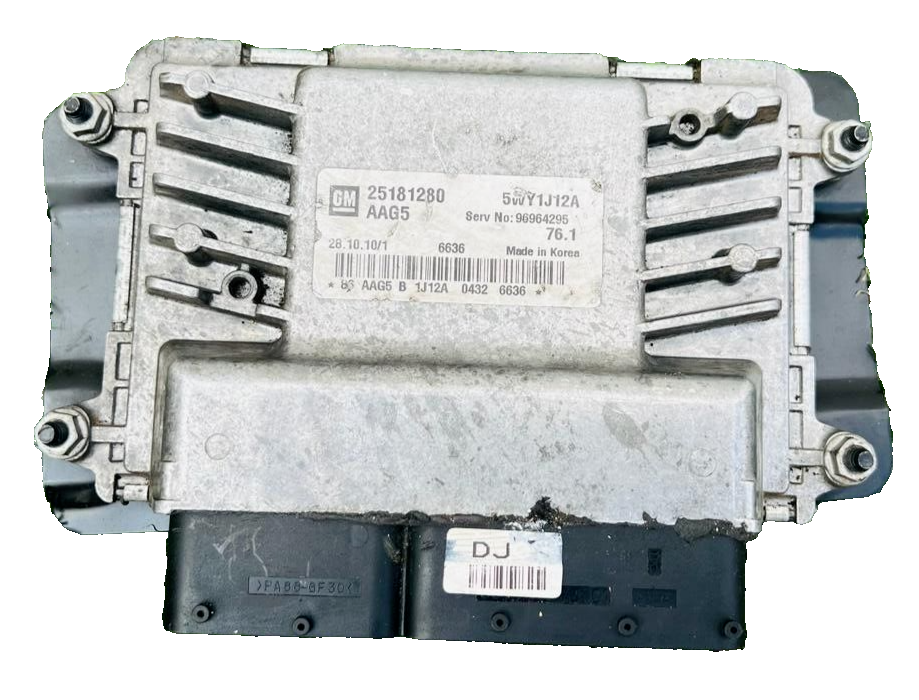 CHEVROLET CRUZE ENGINE CONTROL UNIT MODULE ECU 25181280 96964295