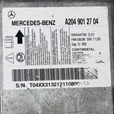 Mercedes-Benz W204 Airbug Control Module - A2049012704 / 5WK44739