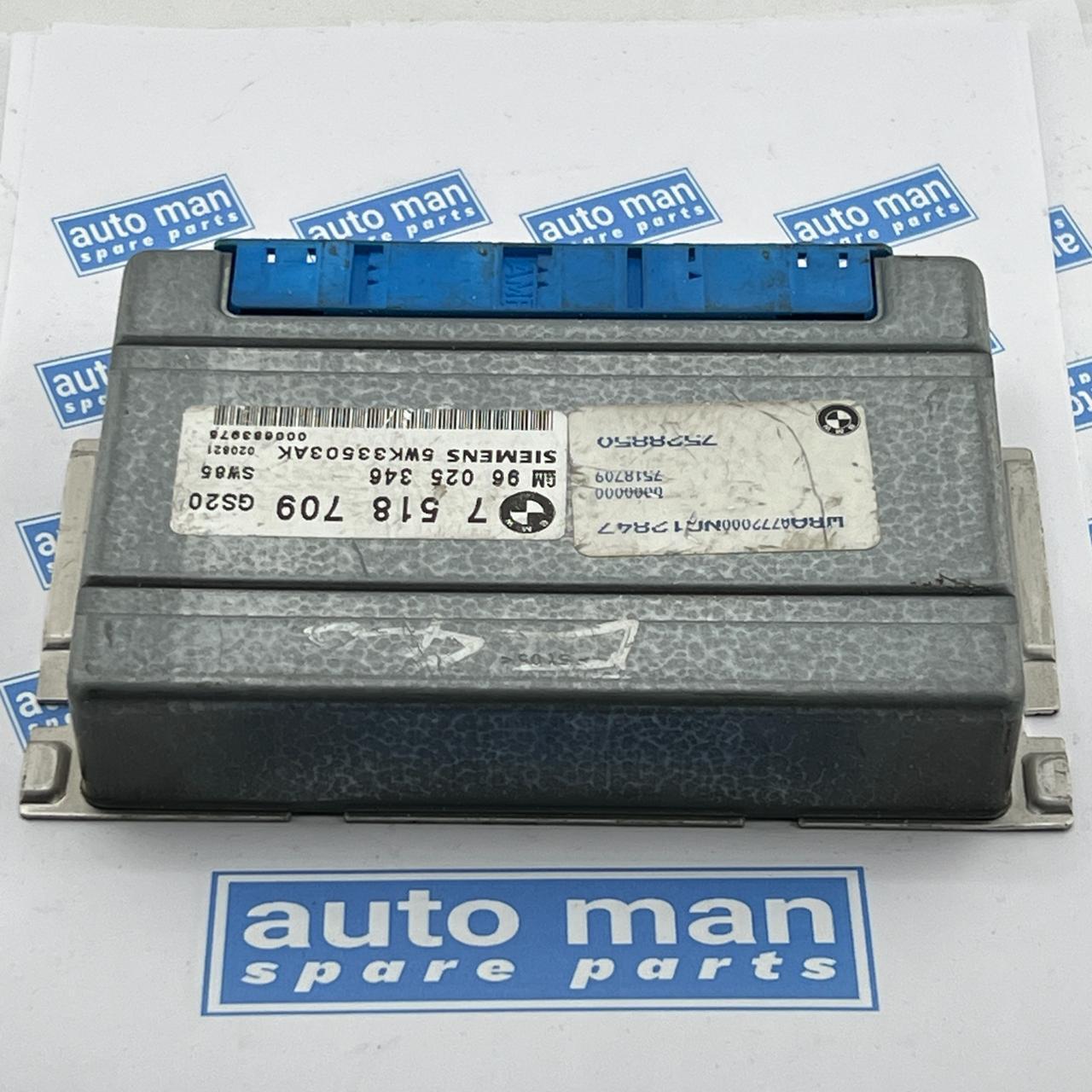 7518709 5WK33503AK Siemens BMW E39 5 Series Usado Caja de cambios Control ECU...