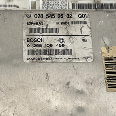 Mercedes W168 Classe A ESP BAS Control Unit ECU 0285452632 Bosch 0265109459