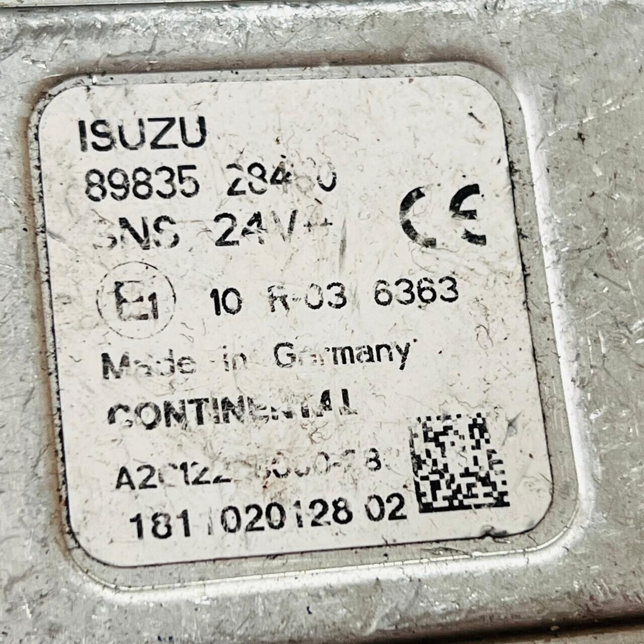 Isuzu NOx Sensor Control Module - 89835-28480 / 8983528480 / A2C12208000-283