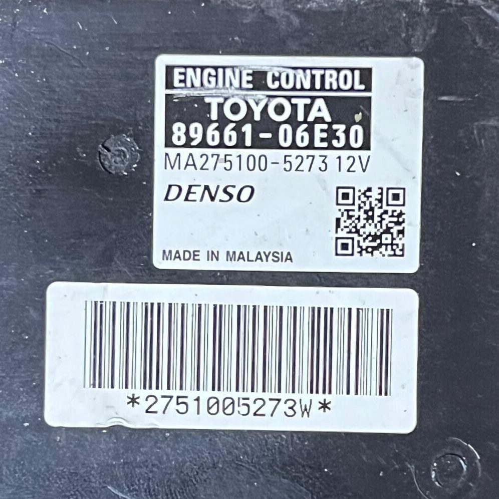 TOYOTA CAMERY Ecu Ecm oem jdm used 89661-06E30 ,MA275100-5273