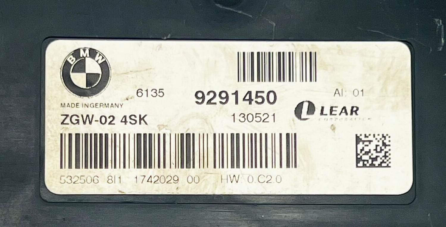 61359393659 MÓDULO ELECTRÓNICO / 9291450 / 17142533 PARA BMW SERIE 5 LIM. F10-