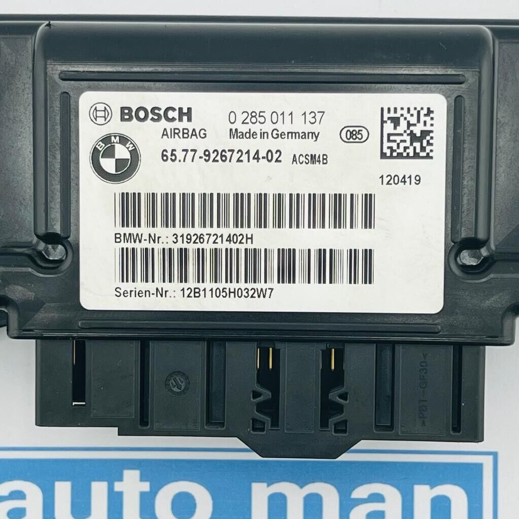 BMW 1 2 3 4 Series F20 F21 F22 F30 F32 Control Unit Module ECU 0285011...