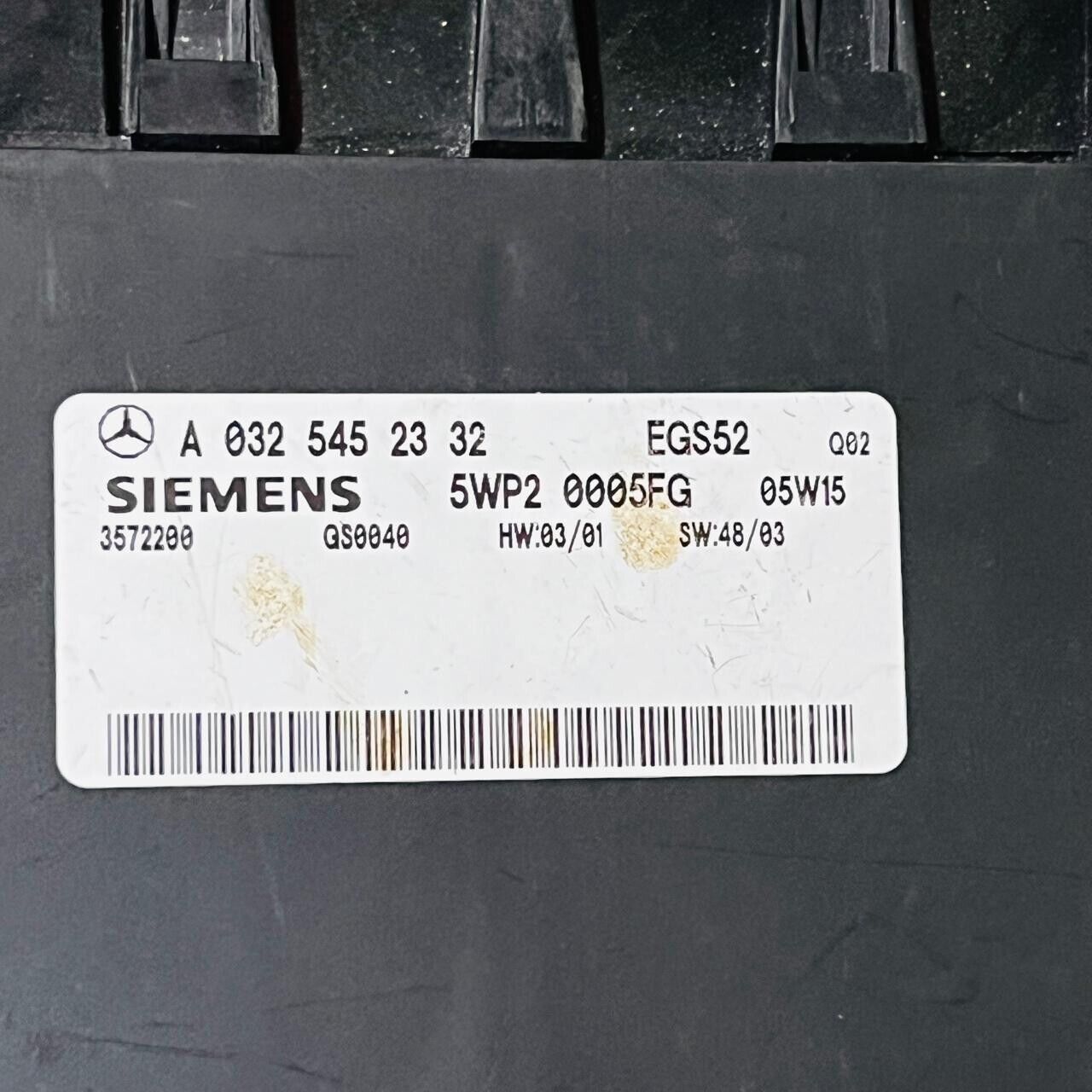 2002-2010 Mercedes-Benz CLK A209 C209 Transmission Control Module - A0325452332