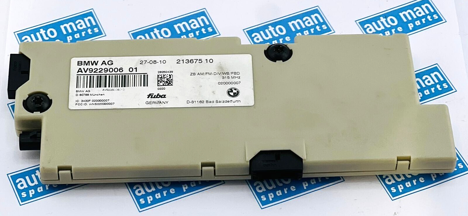 2009-2015 BMW 750LI F02 AMPLIFICADOR DE ANTENA AMPLIFICADOR CONTROL INFORMÁTI...