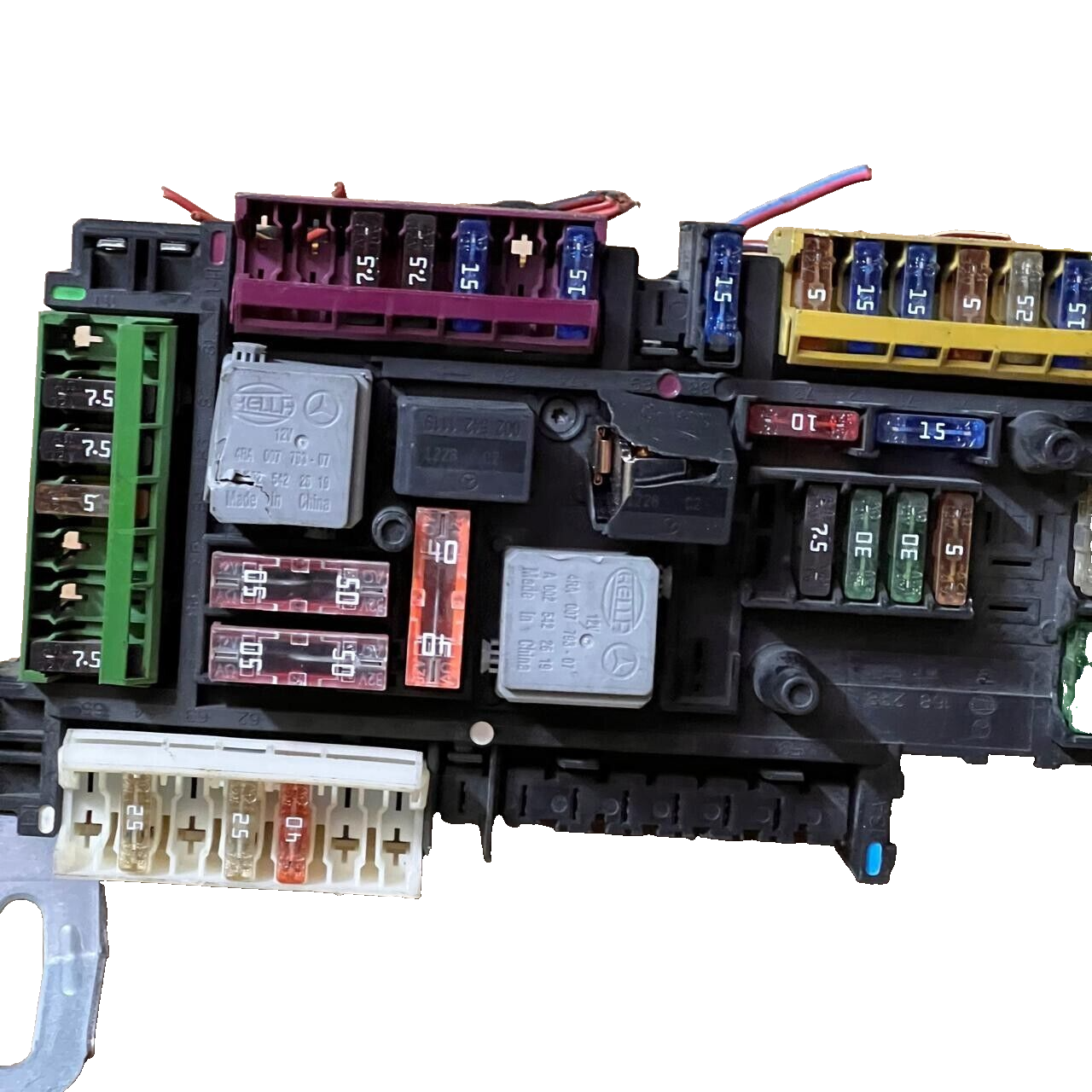 2010-2016 Mercedes W212 E350 Rear Fuse Box Unit - 5DK009620-59 / 2129005001