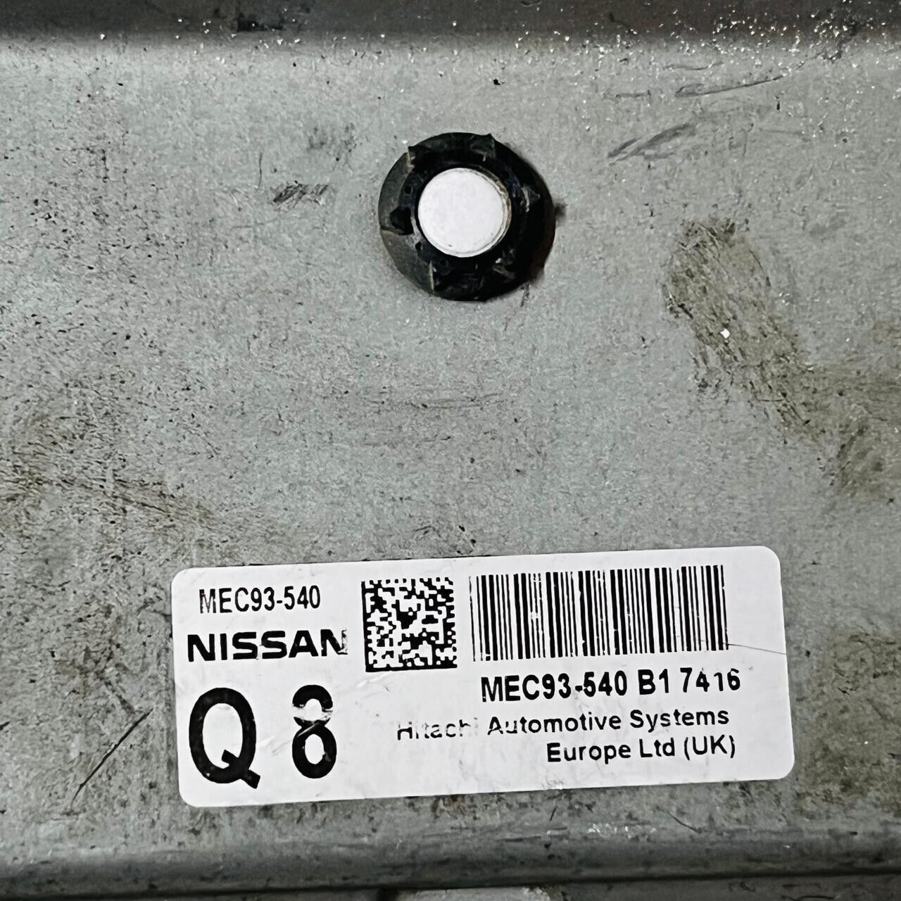 GENUINE 2006-2013 NISSAN QASHQAI J10  MEC93540b17 ENGINE CONTROL UNIT MEC93-540