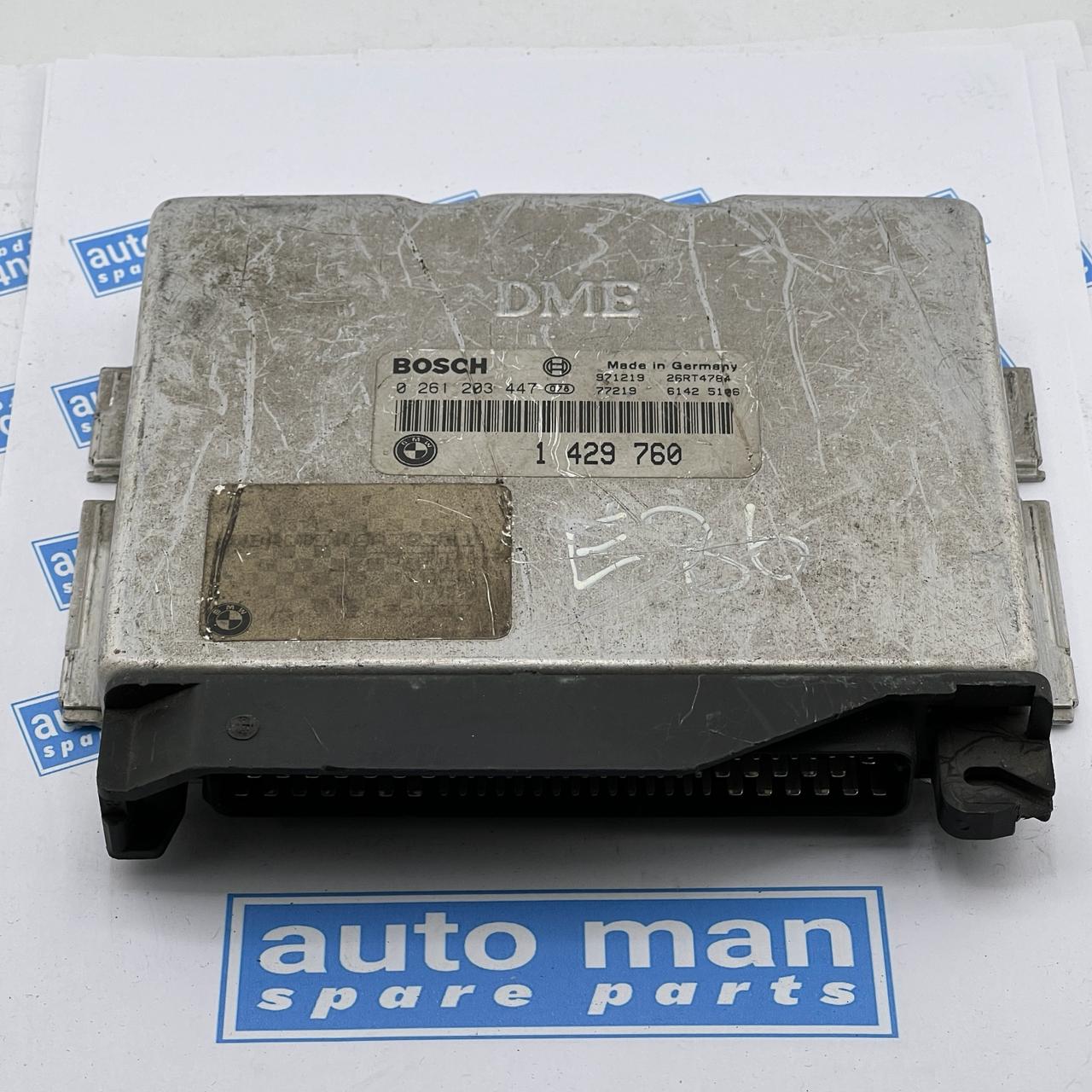 BMW E36 318i Z3 1.8L M43 M43B18 ENGINE CONTROL UNIT ECU DME EWS BOSCH 0261203447