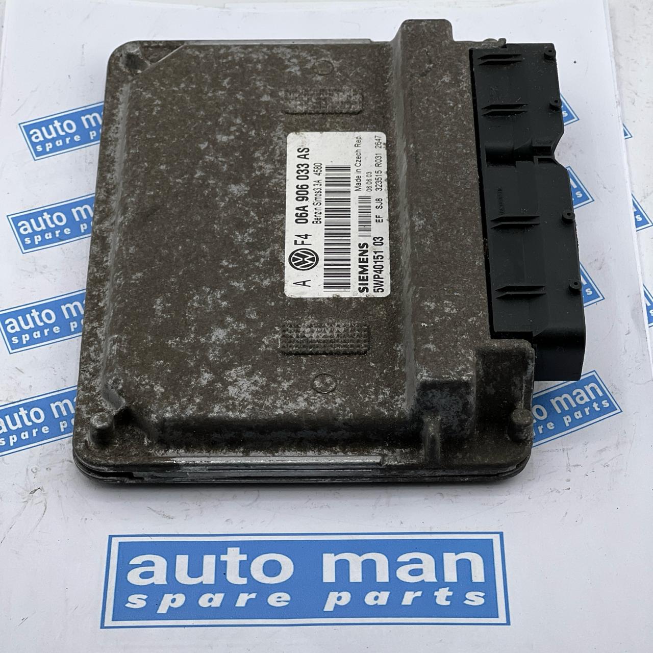 VW VOLKSWAGEN GOLF 06A 906 033 AS Ecu ecm oem jdm 5WP40151 04 06A906033AS