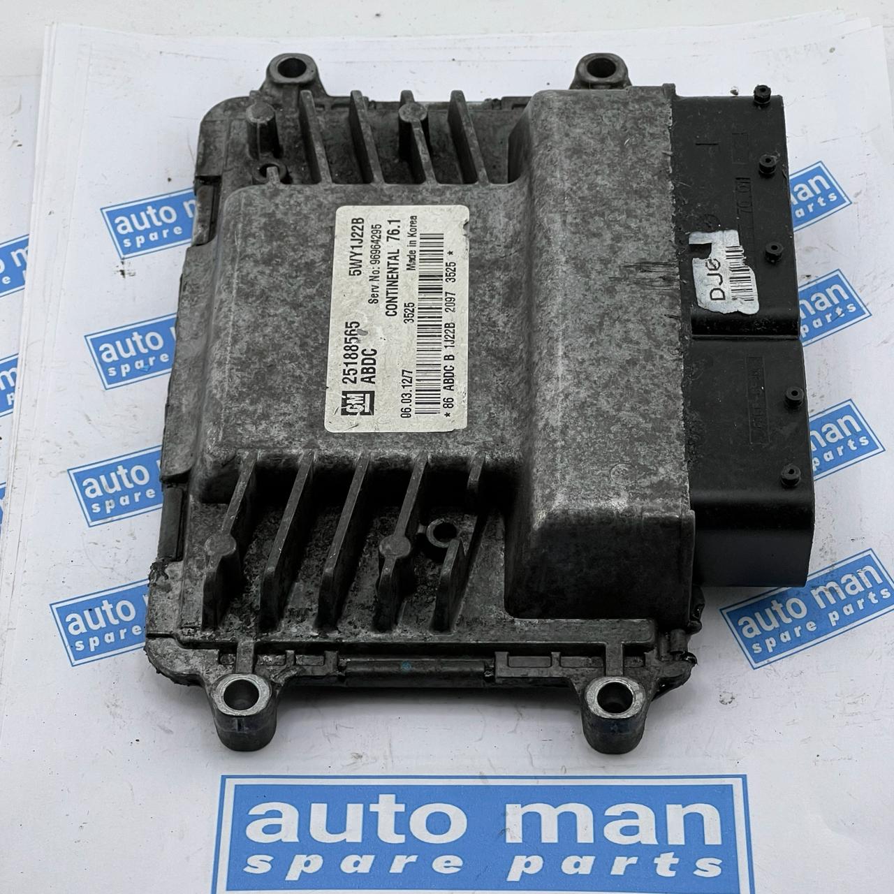 Chevrolet Orlando Engine control unit ECU 25188565 5WY1J22B