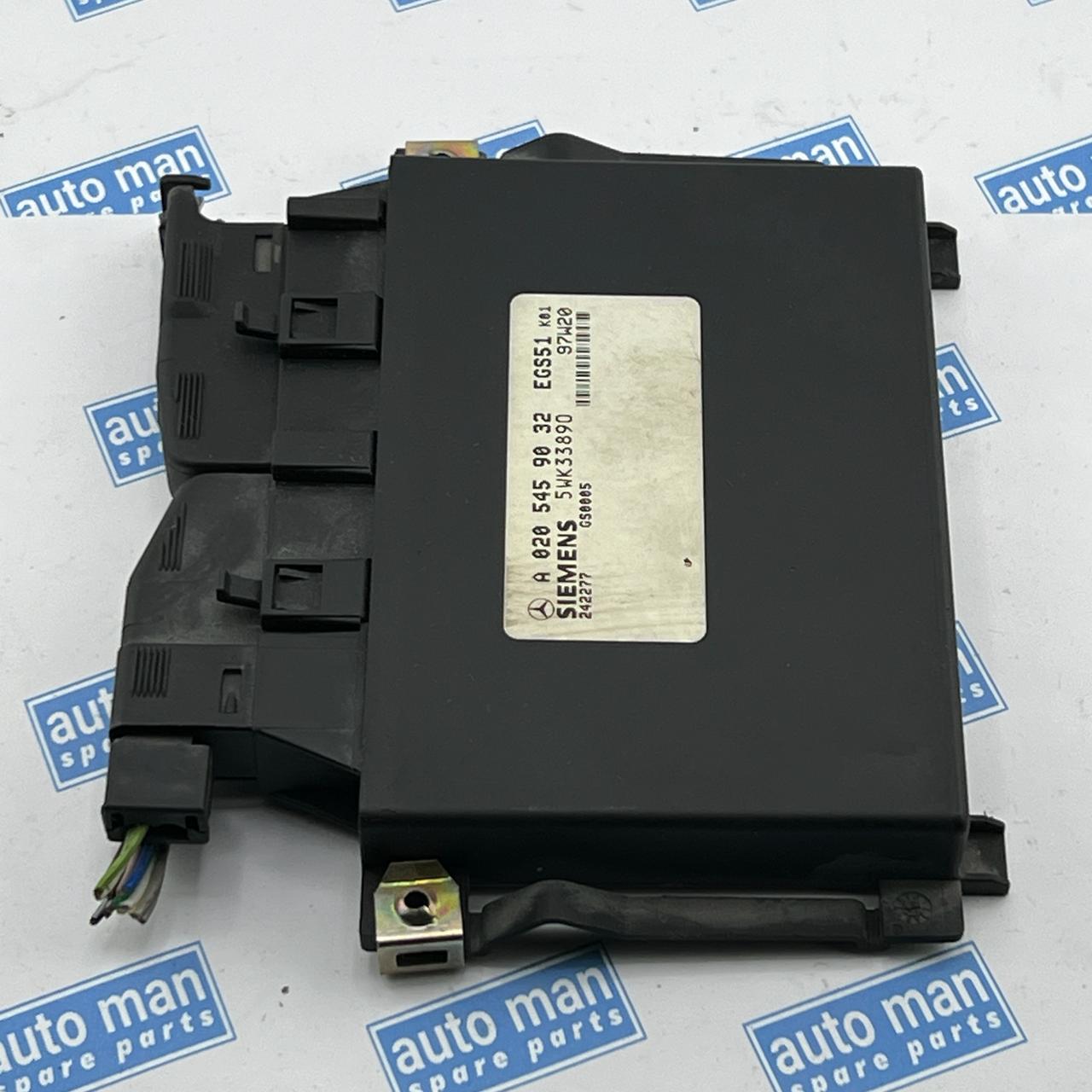 X-164 MERCEDES BENZ GEARBOX CONTROL MODULE A0205459032 / 5WK33890