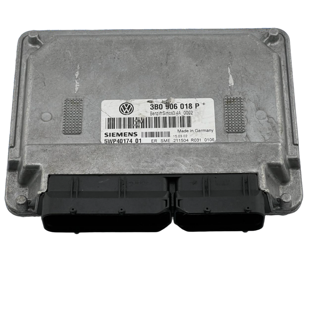 ENGINE CONTROL UNIT 5WP40174  ECU  2002 VW B5 SIEMENS 3B0906018P