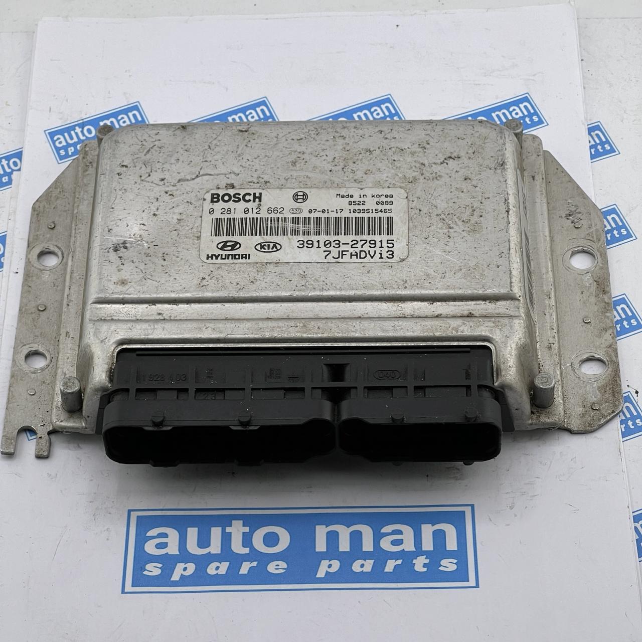 Hyundai Engine ECU 0 281 012 662 0281012662 39103-27915 3910327915