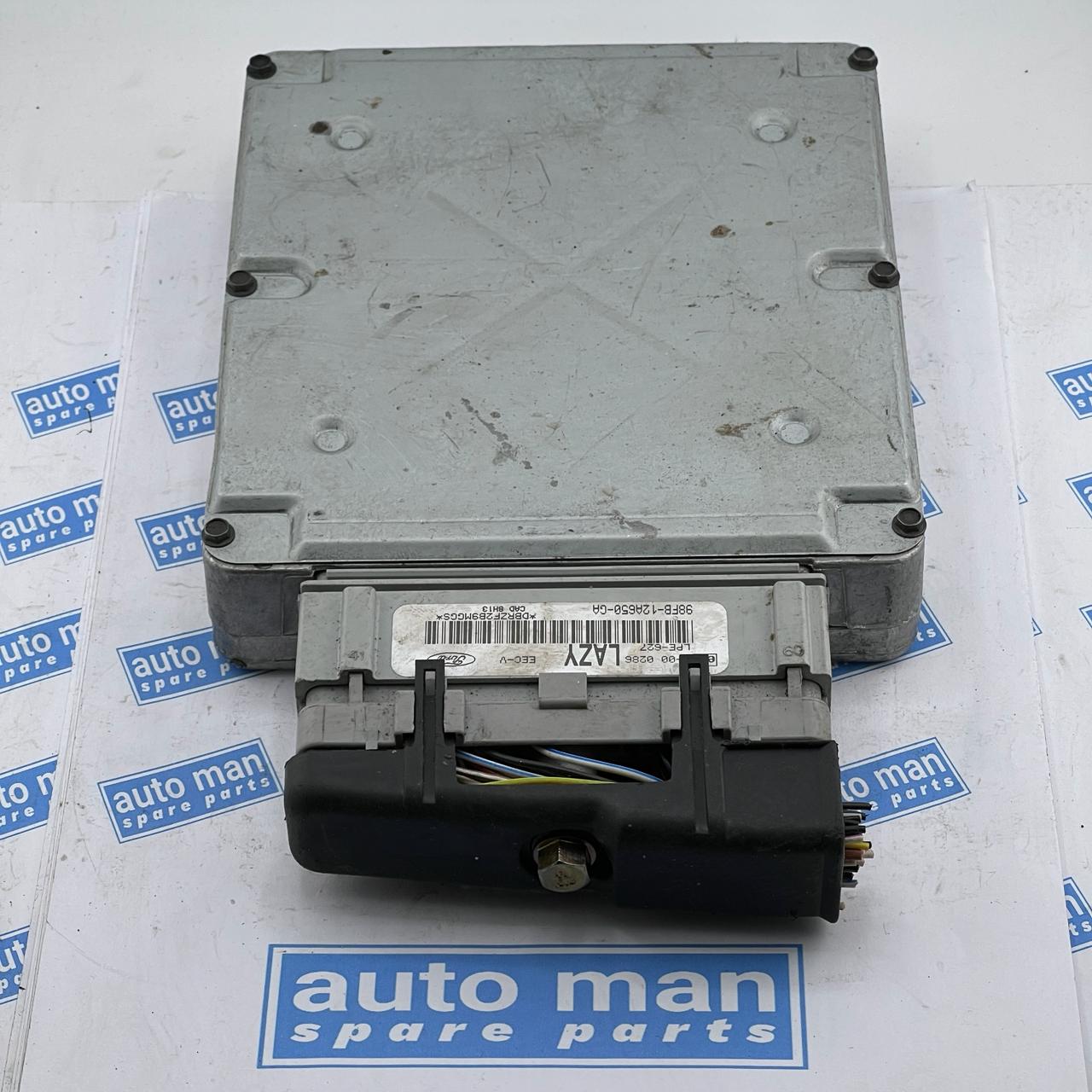 Ford Engine Control Unit Motor Ecu 98fb12a650ga lpe627 eecv i000286 cad 8c06