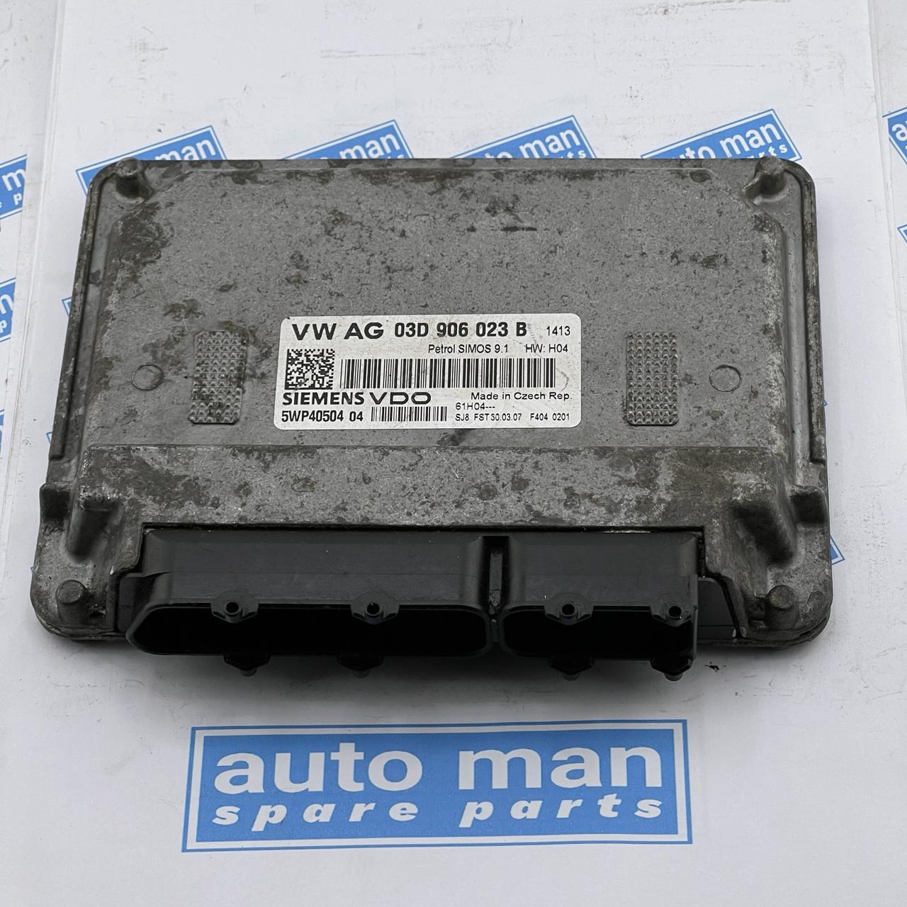 VW FOX 5Z1, 5Z3 Engine Control Unit ECU 03D906023B  5WP40504-04