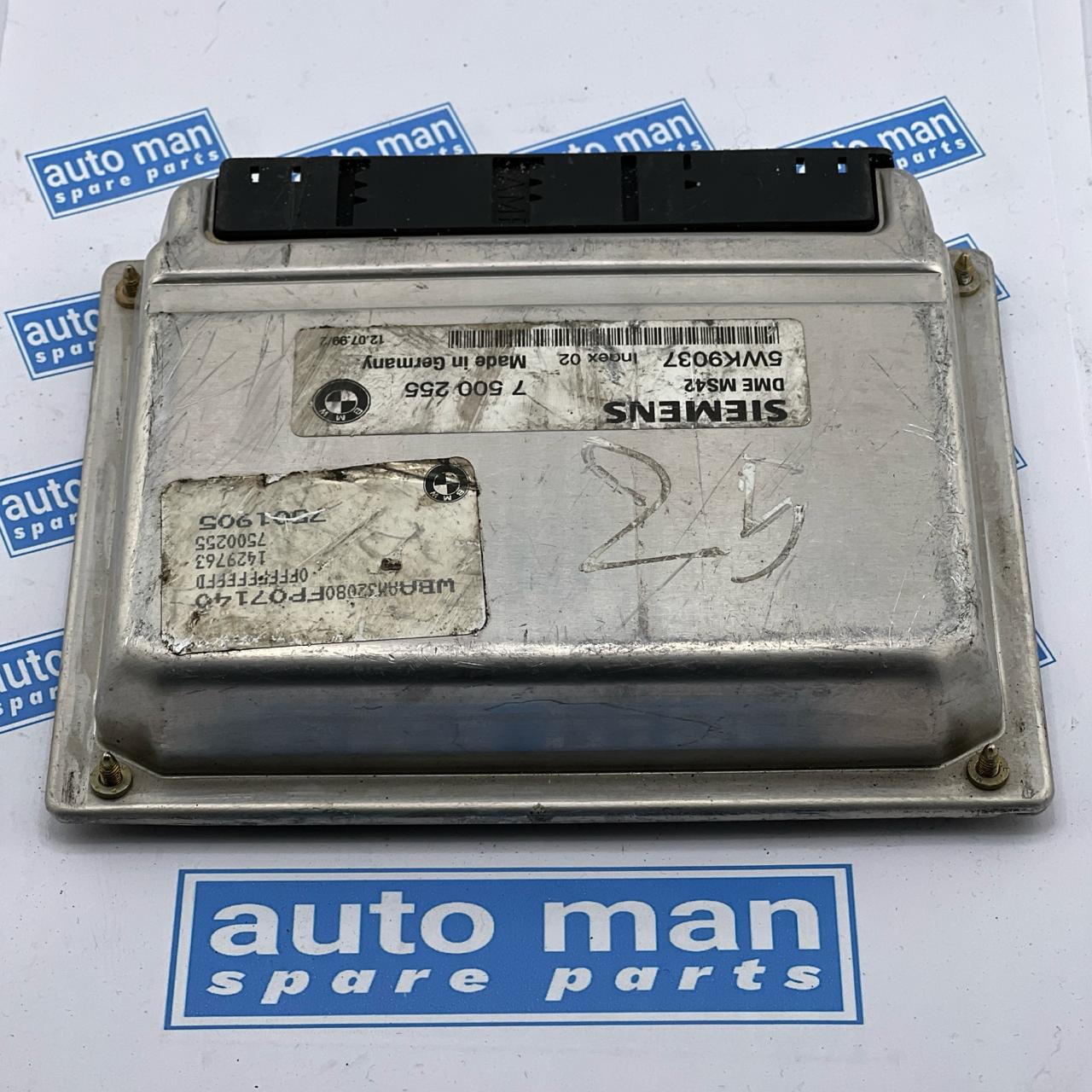 BMW 528i 1999-2000 Electronic Control Module ECM 7500255