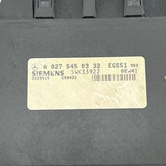 0275451532 C240 C230 E320 CLK TRANSMISSION COMPUTER CONTROL MODULE TCM A0275450332