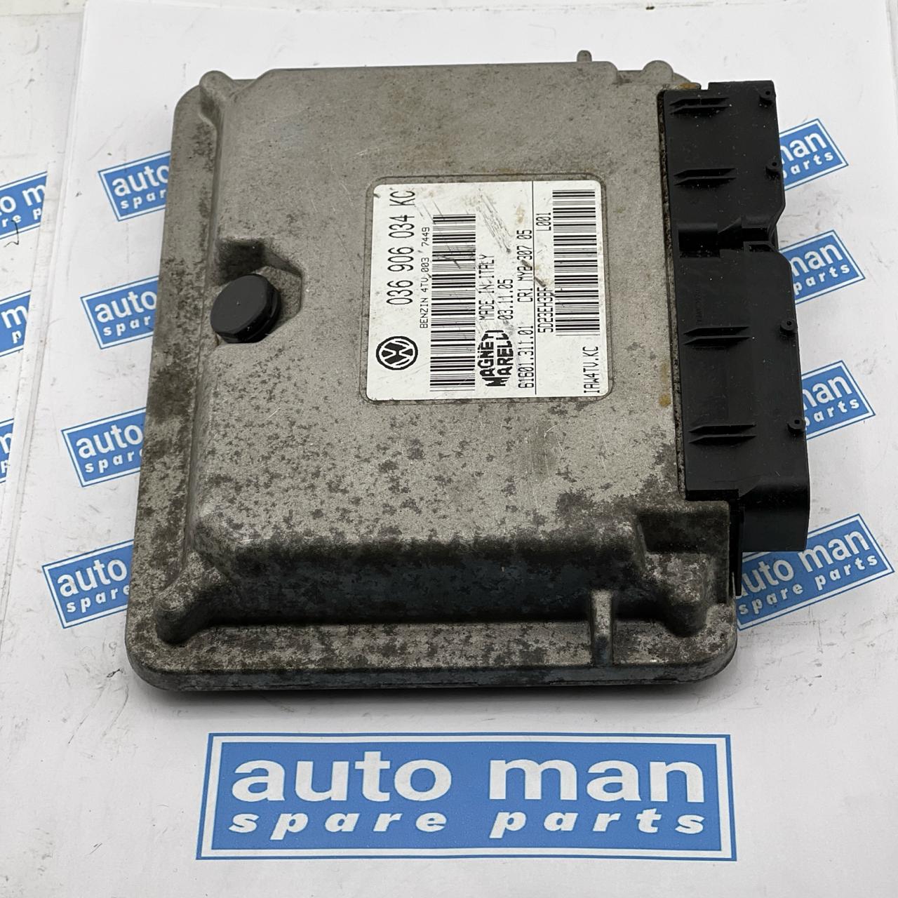 SEAT Engine control unit ECU 036906034KC 6160131101